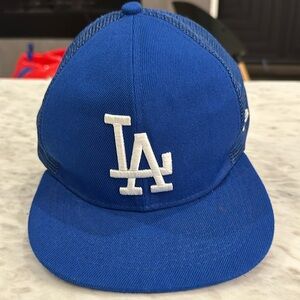 LA dodgers mesh SnapBack